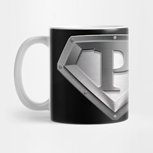 Super Sleek Style P Symbol Mug